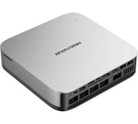 MINISFORUM AI X1 Pro Mini PC, AMD Ryzen AI 9 HX370 (12 núcleos/24 Hilos hasta 5,1 GHz), 32 GB DDR5, SSD PCIe 4.0 de 512 GB, Salida 4K cuádruple, Doble LAN 2.5G, Wi-Fi 7, Bluetooth 5.4, OCuLink