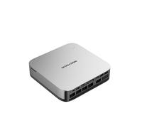 MINISFORUM AI X1 Pro Mini PC, procesador AMD Ryzen AI 9 HX 370 de 12 núcleos hasta 5,1 GHz, AMD Radeon 890M, 32 GB DDR5 / 1 TB SSD, HDMI/DP/USB4 x 2, USB 3.2 x 2, 2.5G RJ45 x 2, WiFi 7, BT5.4