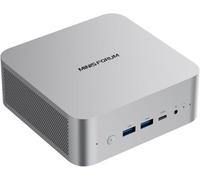 MINISFORUM Mini PC M1 Pro 125H, Intel Core Ultra 5 125H (14 C/18 T, hasta 4,5 GHz), 32 GB de RAM DDR5, SSD de 512 GB, M.2 PCIe 4.0, USB 4/Raid/OCuLink/Wi-Fi 7/BT 5.4, Pantalla cuádruple 4K