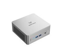 MINISFORUM Mini PC UM870 Slim, AMD Ryzen 7 8745H 8C/16T hasta 4,9 GHz, versión Barebone con DDR5/PCIe4.0 SSD/OS, Tarjeta gráfica AMD Radeon 780M, HDMI/USB 4/DP, RJ45 2,5G, WiFi, BT