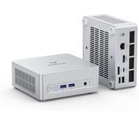 MINISFORUM Mini PC UM870 Slim, CPU AMD Ryzen 7 8745H 8C/16T hasta 4,9 GHz/AMD Radeon 780M, 32 GB DDR5 hasta 96 GB/1 TB PCIe4.0 SSD, HDMI/USB4/DP, 2,5 G RJ45, WiFi6e, BT5.3, USB3.2, USB2.0