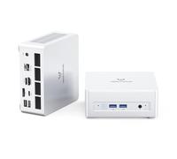 MINISFORUM Mini PC UM880 Plus AMD Ryzen 7 8845HS(8C/16T, hasta 5,1GHz), Mini Ordenador 32 GB DDR5 RAM 1TB,Mini Gaming Computadora Radeon 780M,OCuLink, HDMI/DP/USB4, 2.5G RJ45/WiFi 6E/BT5.3