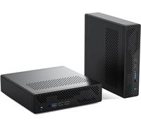 MINISFORUM MS-01 Mini PC, Procesador Core i9-13900H 14 Núcleos/20 Hilos hasta 5.4 GHz, Barebone sin DDR5/PCIe4.0 SSD/OS, Mini Computadora de Escritorio, HDMI/2 x USB4, Puerto 10G × 2.2.5G SFP+ RJ45x2