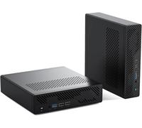 MINISFORUM MS-01 Mini PC Workstation, Intel Core i5-12600H (vPro), 32 GB de RAM, SSD de 1 TB, 2× SFP+ de 10 Gbps, 2× RJ45 2,5G, 2× USB4, PCIe 4.0 x16, Compatible con 3× M.2 (2280/22110) y SSD U.2