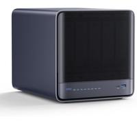 MINISFORUM N5 Air 5-Bay Desktop-NAS, AMD Ryzen 7 255, 8 C/16 T, Radeon 780M, 16 GB de RAM, SSD de 64 GB, 3× M.2 NVMe, 10GbE + 5GbE, Puertos OCuLink y USB4, Ranura de expansión PCIe x16 (sin HDD)