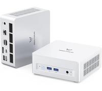 MINISFORUM UM880 Plus Mini PC, procesador AMD Ryzen 7 8845HS 8C/16T hasta 5,1 GHz, AMD Radeon 780M, 32GB DDR5 (hasta 96 GB) / 1TB SSD, HDMI/DP/USB4/2.5G RJ45, OCulink, WiFi6E, BT5.2, USB 3.2 x 2