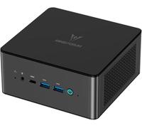 MINISFORUM UM890 Pro Mini PC, Procesador AMD Ryzen 9 8945HS, 8 núcleos/16 Hilos hasta 5,2 GHz, Tarjeta gráfica AMD Radeon 780M, versión Barebone sin RAM/SSD, HDMI/DP/USB4 × 2, RJ45 2.5 G × 2