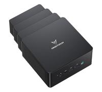 MINISFORUM UM890 Pro Mini PC, Ryzen 9 8945HS, Radeon 780M, 32GB DDR5, SSD 2TB, USB4, HDMI 2.1, DP 1.4, OCuLink, Doble LAN 2.5G, Wi-Fi 6E (Paquete de 4)
