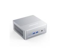 MINISFORUM X1 Lite-255 Mini PC Barebone, AMD Ryzen 7 255 (8C/16T, hasta 4,9 GHz), Radeon 780M, DDR5 RAM & M.2 SSD, Salida 4K por HDMI/DP/USB4, 5×USB, LAN 2.5G, Wi-Fi 6E/BT5.2