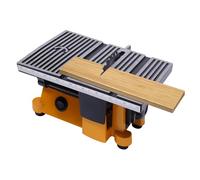 Minisierra de mesa eléctrica, 90 W, 220 V, 4500 rpm, diámetro de la hoja de sierra 10 cm, tamaño de mesa 190 x 142 mm para la industria, industria del mueble, empresas de procesamiento de madera, etc