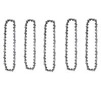 Minisierra eléctrica portátil inalámbrica de 6 pulgadas, 37 nudos, 18 cuchillas, minisierra batería for madera, herramientas jardín(5pcs 6-inch Chain)