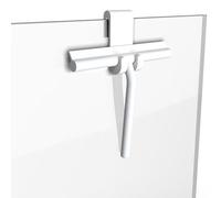 Minismus Limpiaparabrisas con Gancho para Colgar - Extractor de Ducha - limpiaparabrisas - Extractor de Ventana - Extractor de Ducha - Antideslizante - limpiaparabrisas (Blanco)