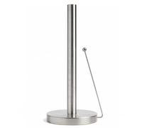 MINISMUS Portarrollos Papel Cocina - Portarrollos de Acero Inoxidable con Barra Estabilizadora, Sin Taladros - Soporte Rollo, Porta Rollos Moderno para Papel de Cocina Estándar (Plata)