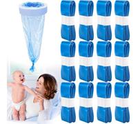 MINISOISO Recambios Contenedor de Pañales,12 Piezas Recambios Papelera Pañales,4 Capas Recambios de Papelera Pañales Bebe,Bolsa de Relleno para Papelera Pañales Bebe,Recambios Cubos de Pañales,4,5M