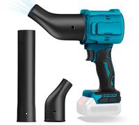 Minisoplador de hojas con batería, compatible con baterías Makita de 18 V, 30 m/s, 45000 rpm, pequeño soplador de polvo para limpieza de la casa, soplador de hojas, coche, jardín, esquina limpieza del