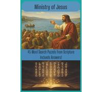 Ministry of Jesus Word Search Puzzle Book: Easy to Read Print | 6x9 inches, 90 pages |45 Puzzles...