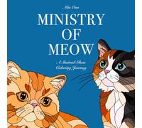 MINISTRY OF MEOW: A Stained-Glass Coloring Journey