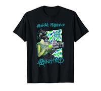 Ministry - Producto Oficial - Máscara de Gas Betty Camiseta, Hombre, Negro, XXL
