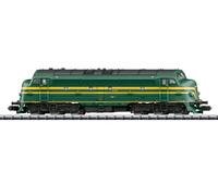 Minitrix 16962 Serie 204 Track N (1:160) - Locomotora Digital con Sonido, decodificador MFX y DCC, Metal Fundido a presión, iluminación LED, época III Modelo ferroviario