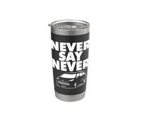 Minivan NUNCA DIGAS NUNCA Vaso térmico de acero inoxidable de doble pared