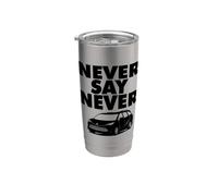 Minivan NUNCA DIGAS NUNCA Vaso térmico de acero inoxidable de doble pared