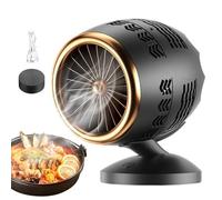 Miniventilador extractor silencioso, campana de ventilación de mesa para barbacoa, olla caliente, fondue y camping, campana extractora de escritorio para uso en cocina