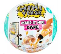 MGA's Miniverse Make It Mini Cafe Series 4 - Mini Coleccionables, DIY, Juego de Resina, Réplica de Comida, para Coleccionistas y Niños +8 años, NO Comestible