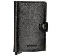 SECRID Billetera - Miniwallet Vegetable Tanned Black/Black negro