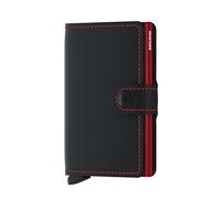 SECRID Geldbörse - Miniwallet Matte mini Black/Red negro