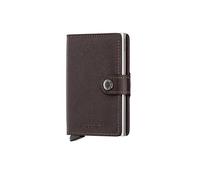 Miniwallet Secrid Dark Brown Talla Única Unisex Adultos