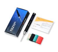 MINIWARE TS21 soldadora de hierro KU consejos smart portátil digital 100W 3 segundos promotor de fusión luz de llenado preajuste temperatura 100-450℃