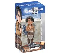 Minix Ataque Contra Titan Levi Ackerman Modelo Collectable Anime Figure Toy Años