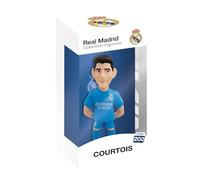 MINIX BANDAI Collectible Figurines MN18369 Figura de Courtois, Real Madrid, Coleccionables de 12 cm para Exhibición, Idea de Regalo para Niños y Adultos, Fans de fútbol