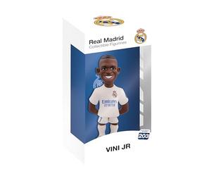 MINIX BANDAI Collectible Figurines MN18376 Figura de Vinicius, Real Madrid, Coleccionables de 12 cm para Exhibición, Idea de Regalo para Niños y Adultos, Fans de fútbol