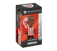 MINIX BANDAI Figura de colección 12cm - Nico Williams - Athletic de Bilbao - Coleccionables para Exhibición - Idea de Regalo - Juguetes para Niños Y Adultos - Fans De Fútbol (MN12633)