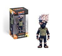 MINIX BANDAI Naruto - Kakashi - MN11339 - Figura Coleccionable del Maestro Kakashi Hatake, en su Pose más característica de la Serie Naruto Shippuden, para Fans y coleccionistas