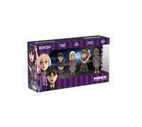 MINIX Bandai Pack Figuras de Juguete de la Serie Wednesday MN14781