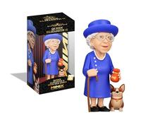 MINIX - Celebrity #26 - Figura de la Reina Isabel II con su Corgi - Figura Coleccionable de 12 cm