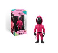 MINIX Collectible Figurines, Figura de colección 12cm, El Juego del Calamar, Guardia Enmascarado Cuadrado, Coleccionables para Exhibición, Idea de Regalo, Fans De TV (MN16594)