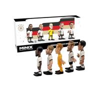 MINIX DFB Alemania - Pack de 5 Figuras de PVC de 7 cm (TER Stegen/Werner/Rudiger/Fullkrug/Musiala)