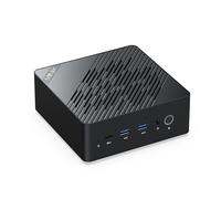 MINIX ER937-AI Mini PC, AMD Ryzen AI 9 HX 370 (12C/24T, hasta 5.1GHz), Radeon 890M, 32GB DDR5 5600, 1TB PCIe 4.0 SSD, Wi-Fi 7, Dual 2.5G LAN, Quad 8K salida AI Desktop para juegos, negocios, creación
