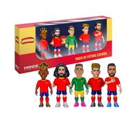 Figura Minix Football Stars World Cup 7cm: 5 Pack - Spain