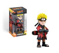 MINIX - Figura de Naruto con Capa - Naruto Shipudden - Coleccionables de 12 cm para Exhibición, Idea de Regalo para Niños Y Adultos, Fans de Anime - MN14057