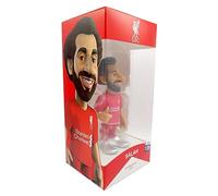 MINIX Figura Mohamed Salah Liverpool FC (12 cm) MN11117: Estatua Coleccionable para Exhibición. Regalo óptimo para niños y Adultos, Fans del fútbol y del Equipo Red. Producto Oficial.