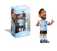 MINIX - Figuras coleccionables de 12 cm - Copa del Mundo #10 - Argentina - Messi - Figuras coleccionables