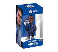 Minix - Figuras coleccionables de 12 cm, figuras de fútbol oficiales de la Serie A, elige tus estrellas nerazzurri favoritas (Marcus Thuram)