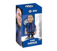Minix - Figuras coleccionables de 12 cm - Figuras de fútbol Oficiales de la Serie A - Elige Tus Estrellas nerazzurri favoritas (Federico Dimarco)