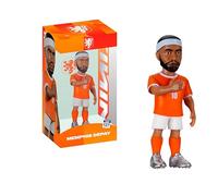 MINIX - Football Stars Format - Copa del Mundo - Países Bajos - Memphis Depay - Figura Coleccionable 7 cm