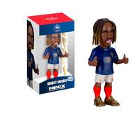 MINIX - Formato Mini de Estrellas de fútbol - Campeonato del Mundo - Francia - Barcola - Figura Coleccionable de 7 cm