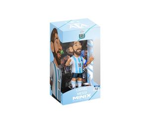 MINIX - Formato Mini de Estrellas de fútbol - Copa del Mundo - Argentina - Messi - Figura Coleccionable de 7 cm